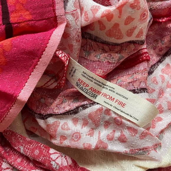 Free People Rule The World Romper in Ruby Combo Size Large NWT - Picture 8 of 12